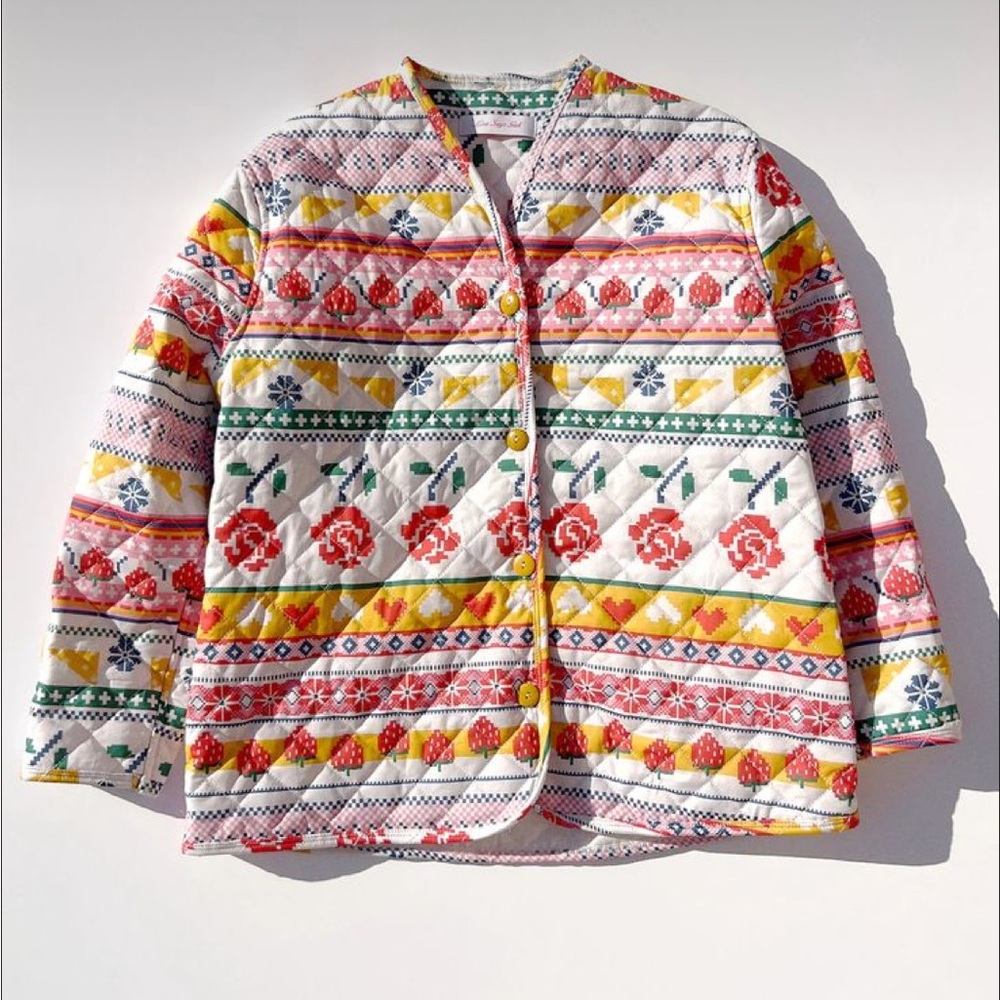 Lisa Says Gah quilted jacket